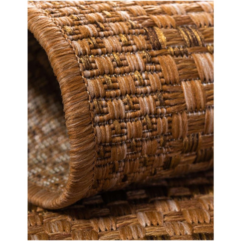 Tapete Exterior Borde Delgado Natural