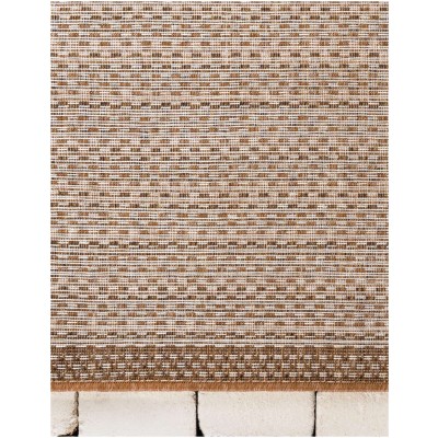 Tapete Exterior Borde Delgado Natural