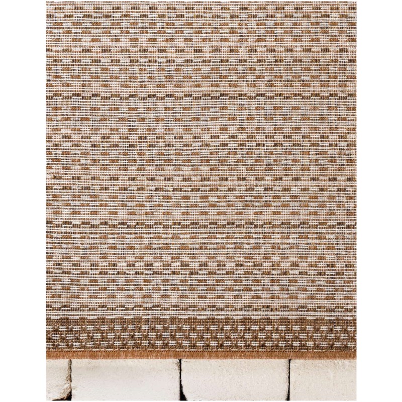 Tapete Exterior Borde Delgado Natural