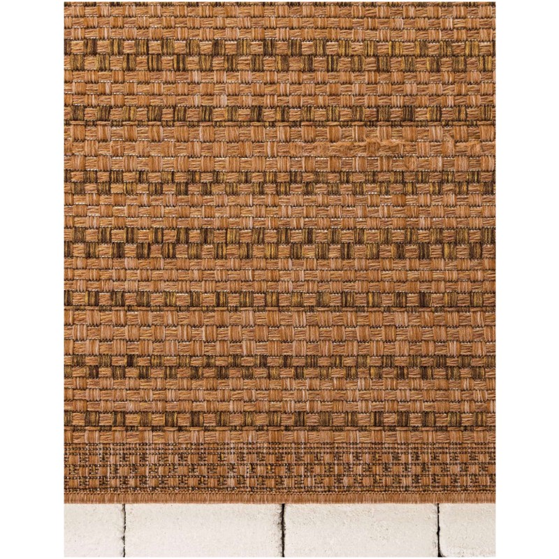 Tapete Exterior Borde Delgado Natural