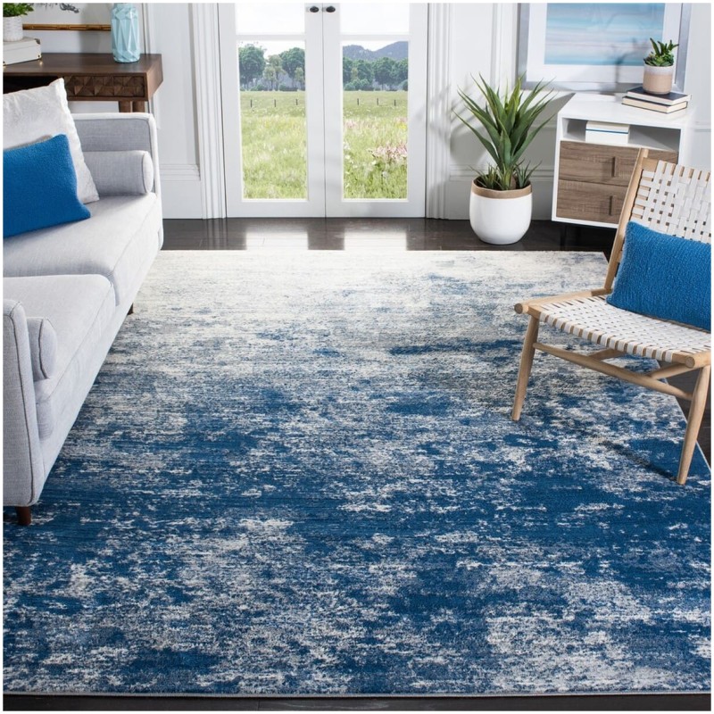 Tapete Westside Neblina Azul con Toques de Gris