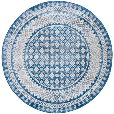 Tapete Westside Patron Enmarcado en Azul