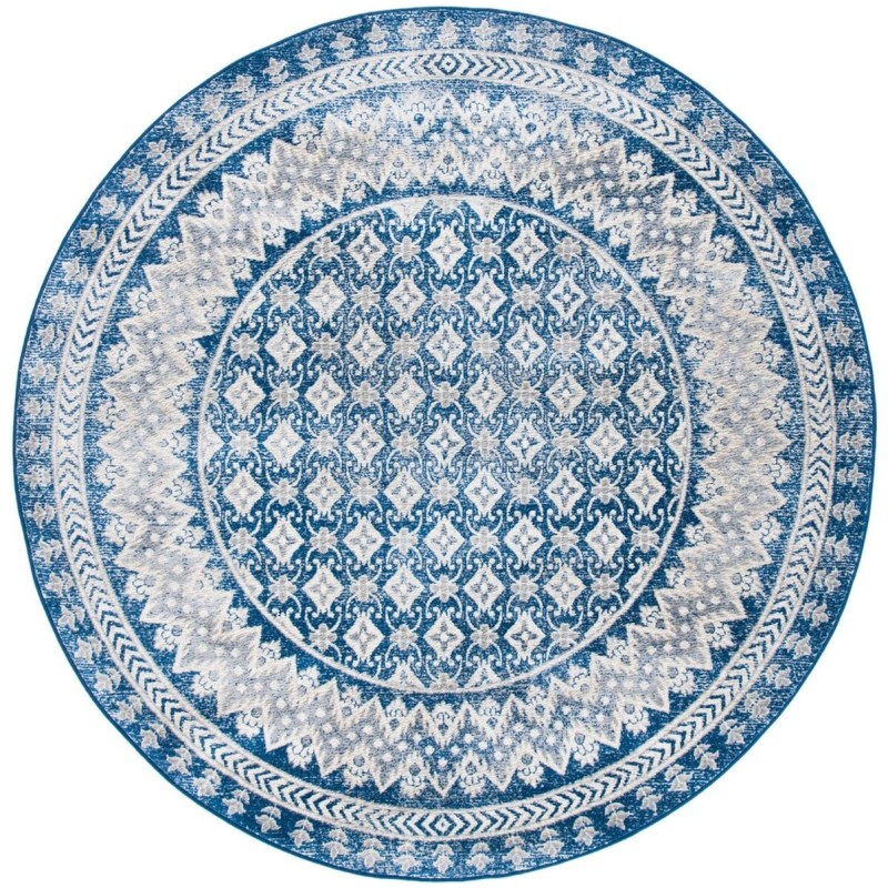 Tapete Westside Patron Enmarcado en Azul