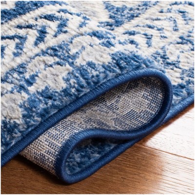 Tapete Westside Patron Enmarcado en Azul