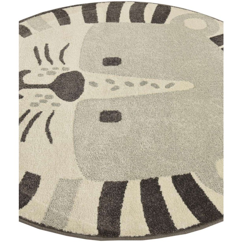 Tapete Fantasia León en Gris