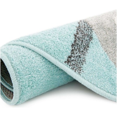 Tapete Fantasia Oso Feliz en Azul