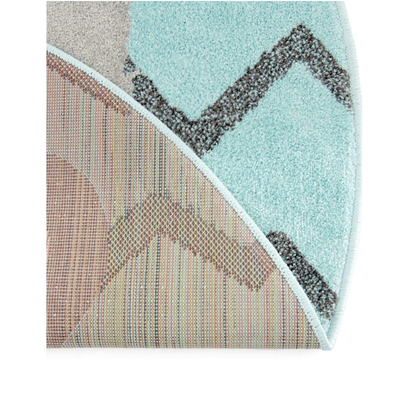 Tapete Fantasia Oso Feliz en Azul