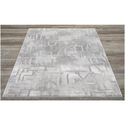 Tapete Aba Trazos Aleatorios en Gris