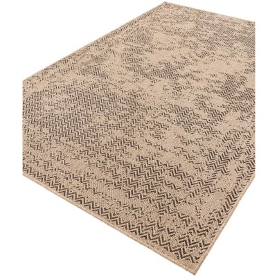 Tapete Dunas Chevron Desvanecido en Natural