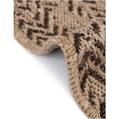 Tapete Dunas Chevron Desvanecido en Natural