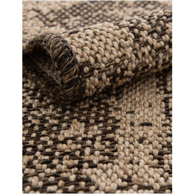 Tapete Dunas Tribal Desvanecido en Natural