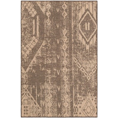 Tapete Dunas Tribal Desvanecido en Natural