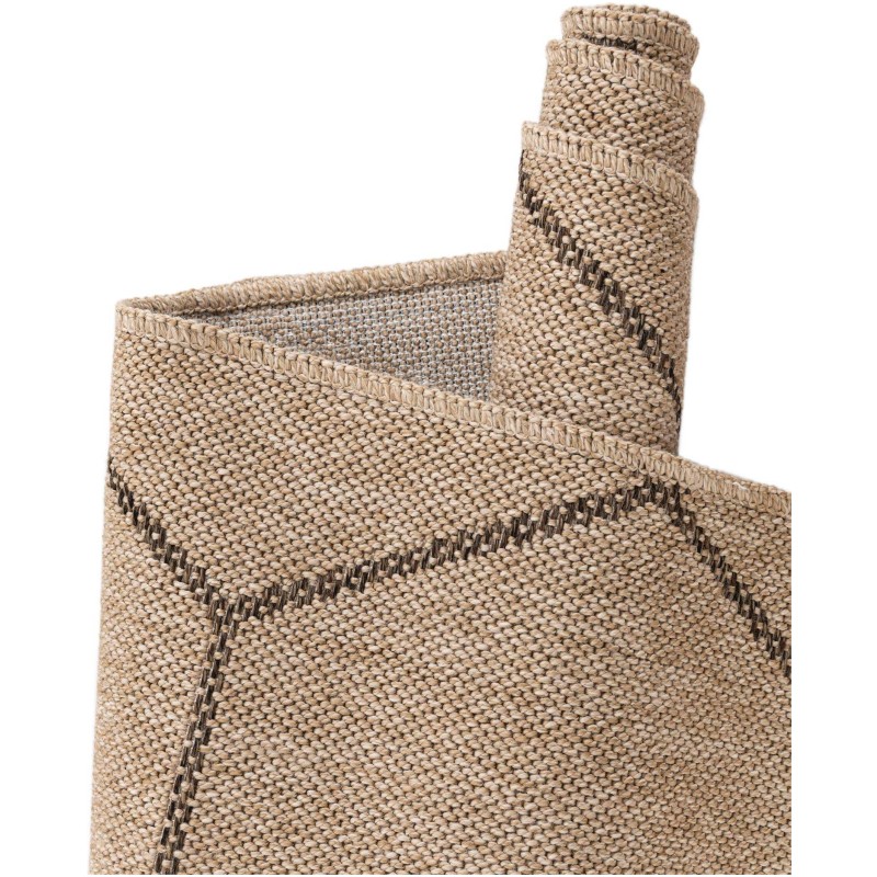 Tapete Dunas Enrejado Moderno Natural