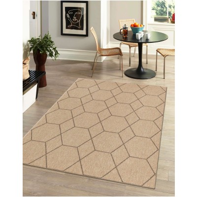 Tapete Dunas Enrejado Moderno Natural