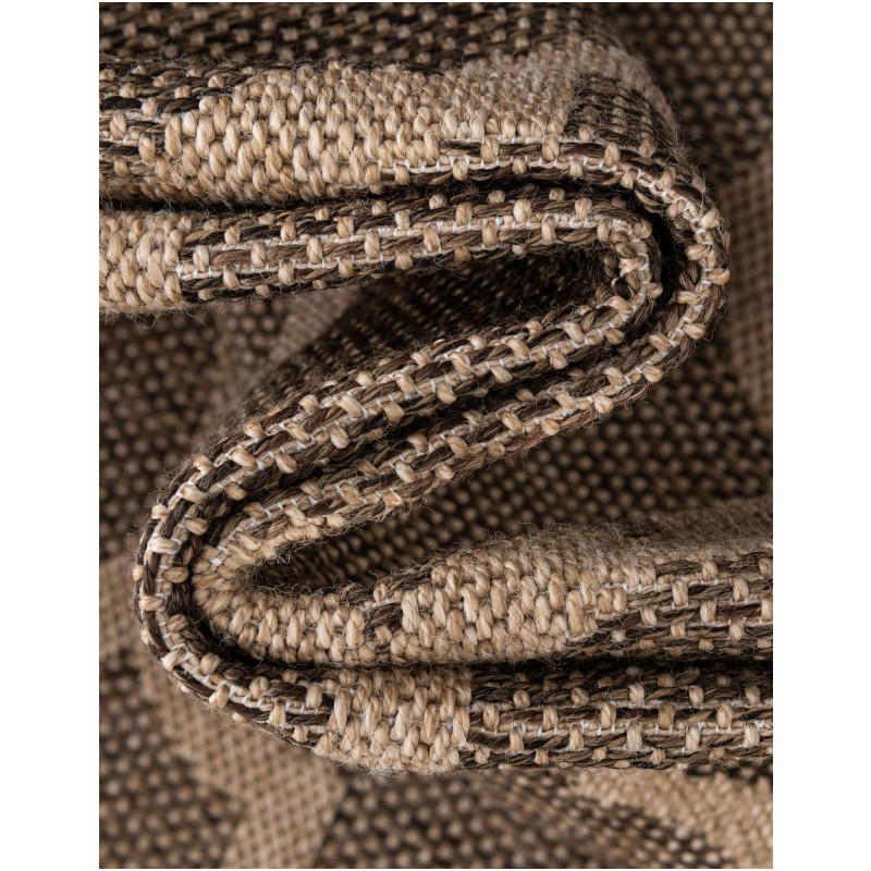 Tapete Dunas Enrejado Marroquí Café con Natural