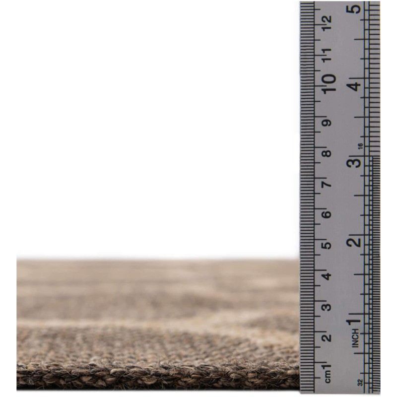 Tapete Dunas Enrejado Marroquí Café con Natural