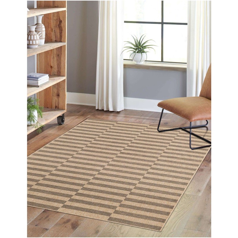 Tapete Dunas Barras en Natural