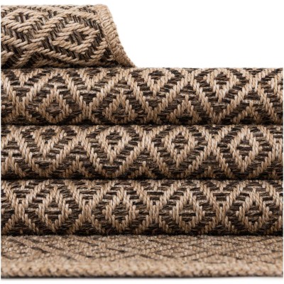 Tapete Dunas Rombos en Natural