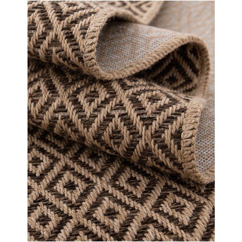 Tapete Dunas Rombos en Natural