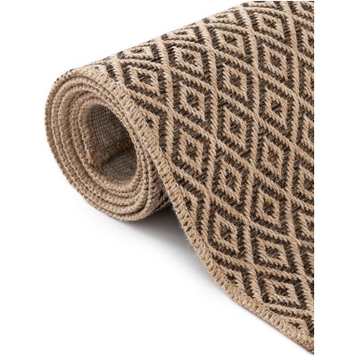 Tapete Dunas Rombos en Natural