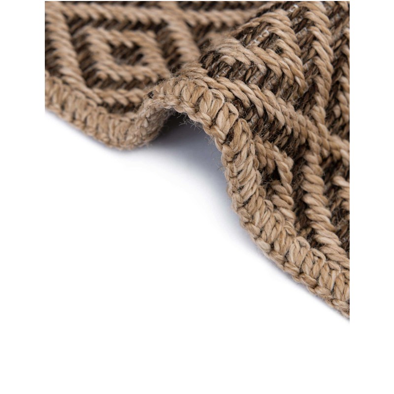 Tapete Dunas Rombos en Natural