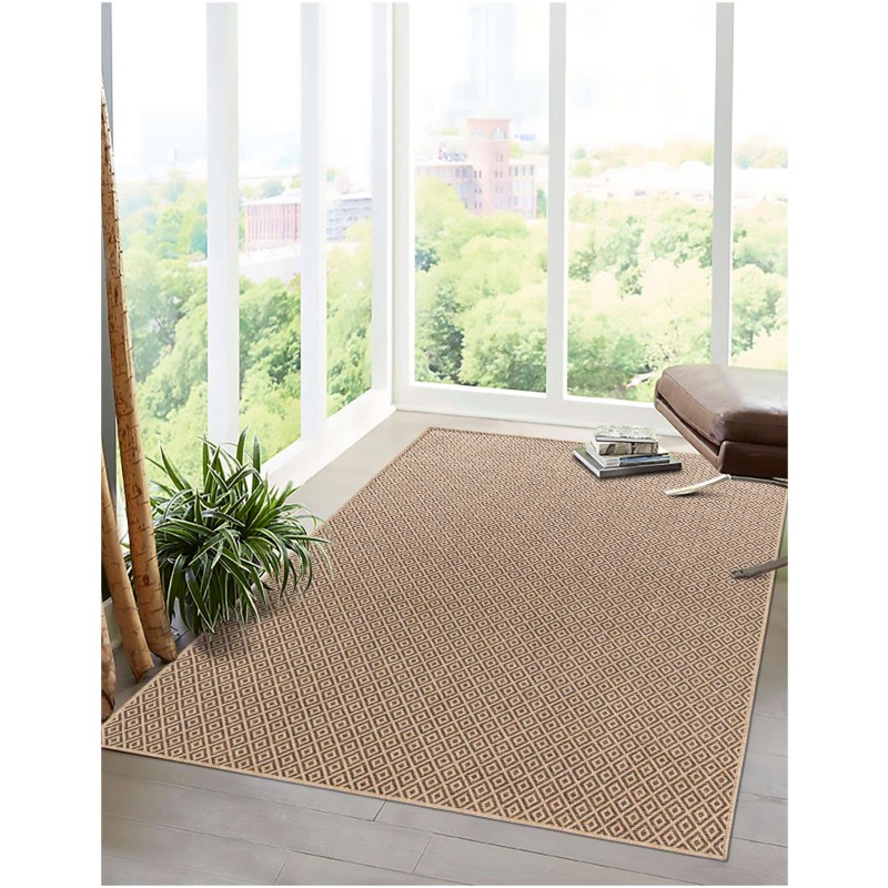 Tapete Dunas Rombos en Natural