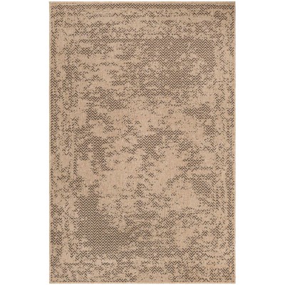 Tapete Dunas Chevron Desvanecido en Natural