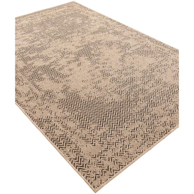 Tapete Dunas Chevron Desvanecido en Natural