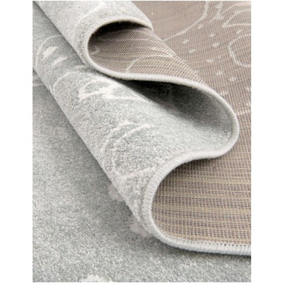 Tapete Fantasia Animalitos en Gris