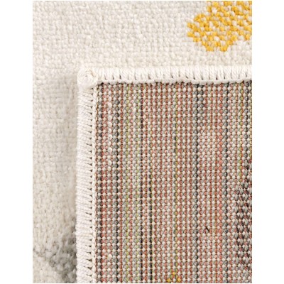 Tapete Fantasia Arcoiris y Nubecitas en Marfil