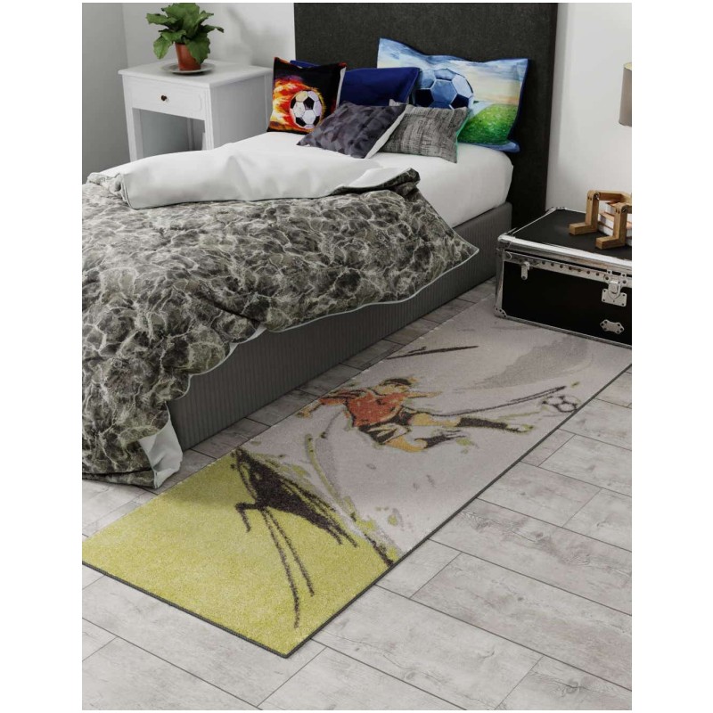 Tapete Fantasia de Jugador de Futbol