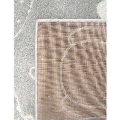 Tapete Fantasia Animalitos en Gris