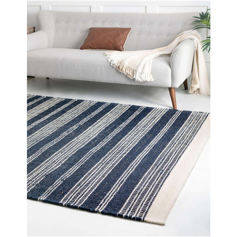 Tapete Laso en Azul Marino