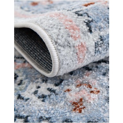 Tapete Lavable Camila Medallon Bordeado