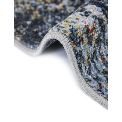 Tapete Lavable Camila Abstracto Azulado