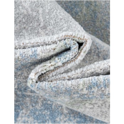 Tapete Lavable Camila Diamante Gris Verdoso