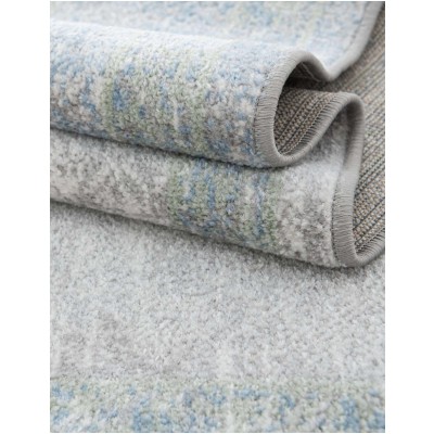 Tapete Lavable Camila Diamante Gris Verdoso