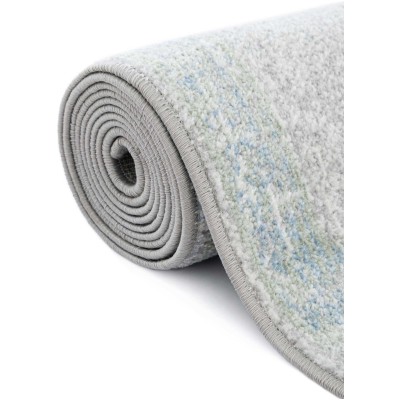 Tapete Lavable Camila Diamante Gris Verdoso