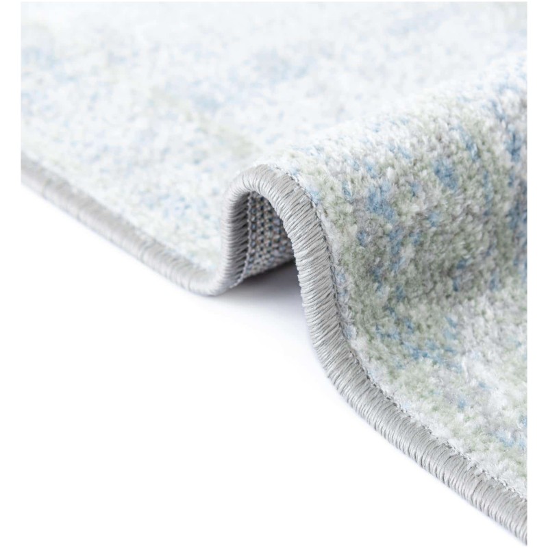 Tapete Lavable Camila Diamante Gris Verdoso