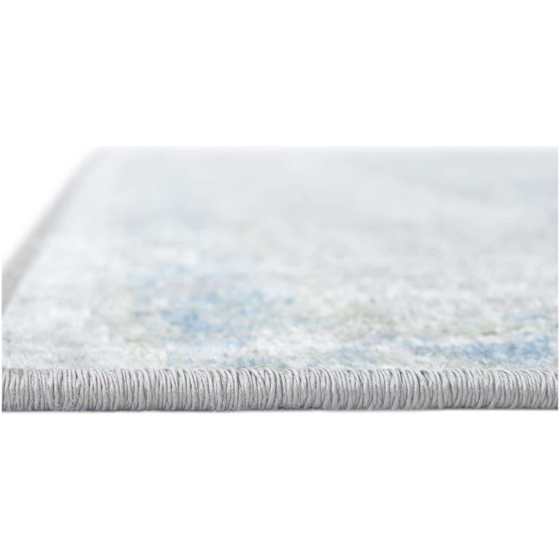 Tapete Lavable Camila Diamante Gris Verdoso