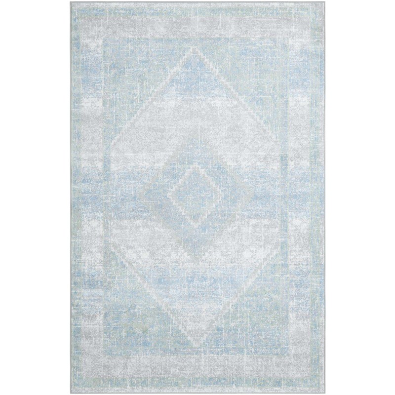 Tapete Lavable Camila Diamante Gris Verdoso