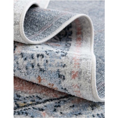 Tapete Lavable Camila Medallon Bordeado