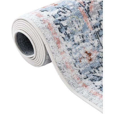 Tapete Lavable Camila Medallon Bordeado