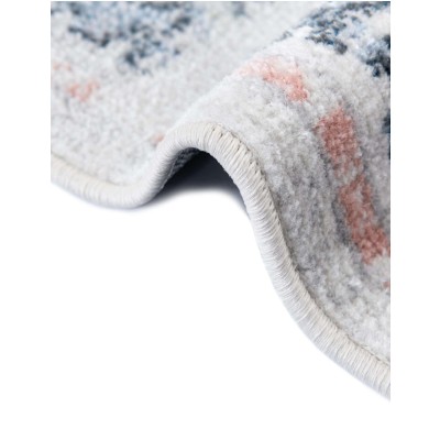 Tapete Lavable Camila Medallon Bordeado