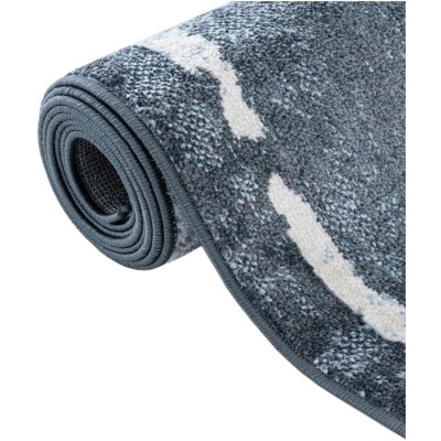 Tapete Lavable Camila Tribal en Azul