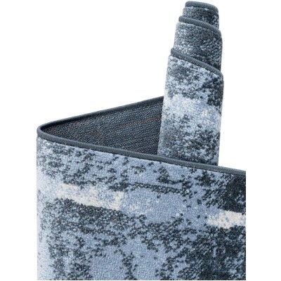 Tapete Lavable Camila Tribal en Azul