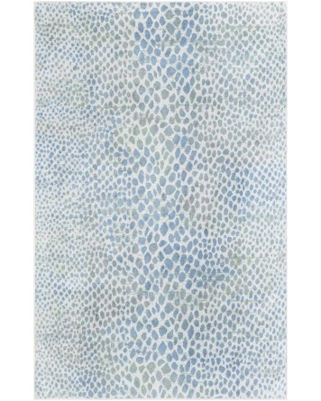 Tapete Lavable Camila Manchas Azul