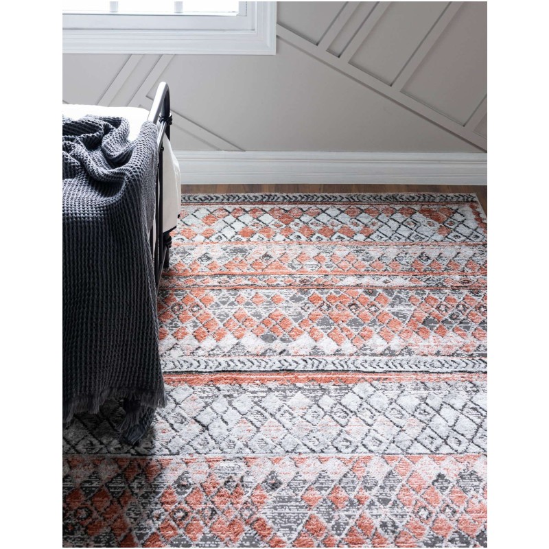 Tapete Saxon Marroquí Salmon