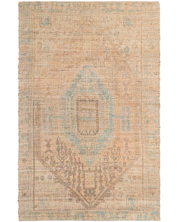 Tapete Yute y Chenille Diamante Khaki