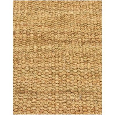 Tapete de Yute Nudos con Flecos Natural